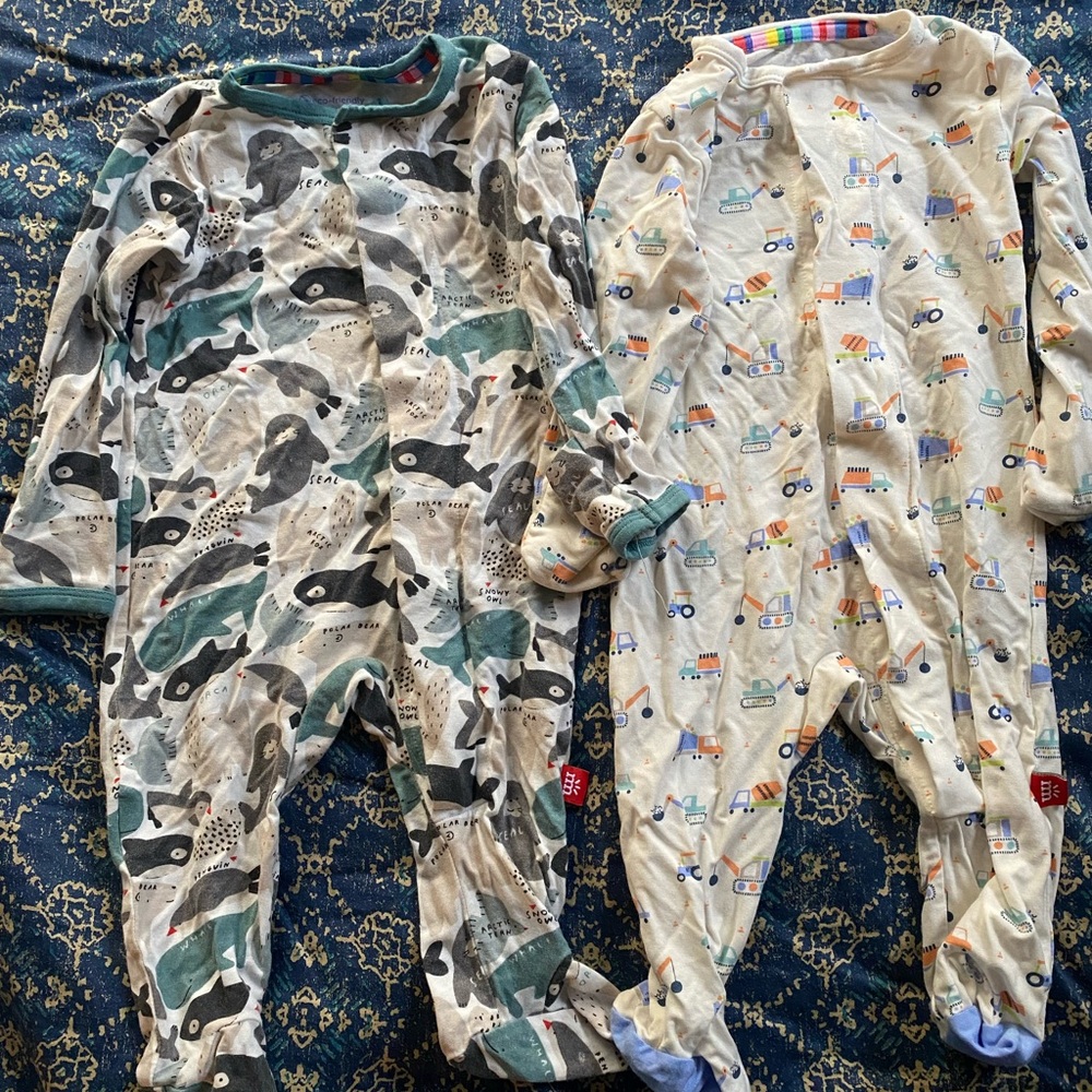 Two Magnetic Me Onesies